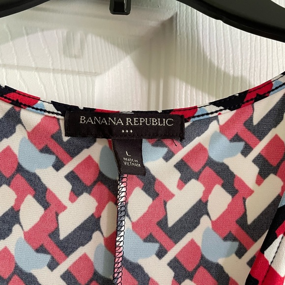 Banana Republic Factory Dress Multicolored Dress - Picture 5 of 6